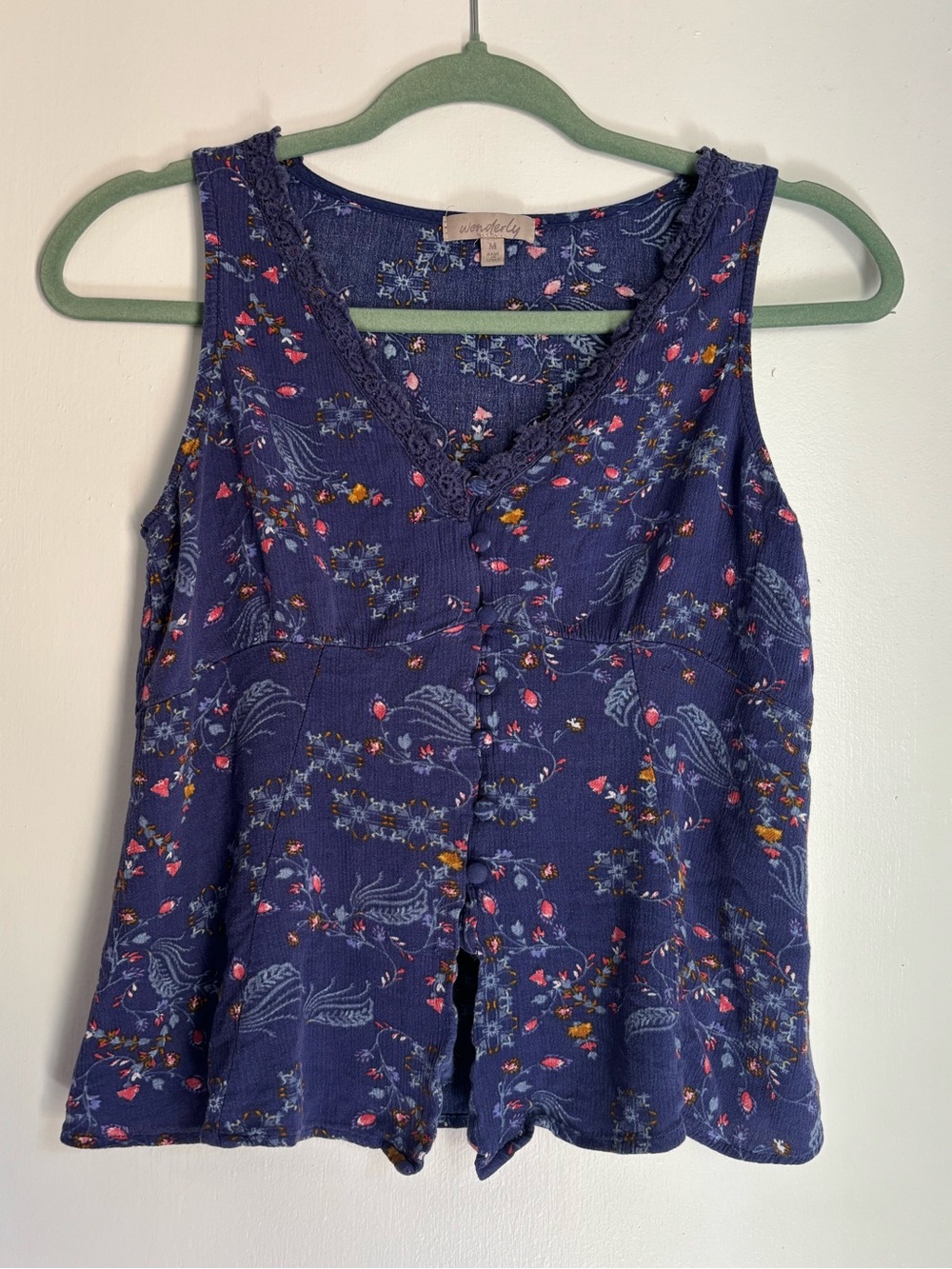 Floral Wonderly Tank | M